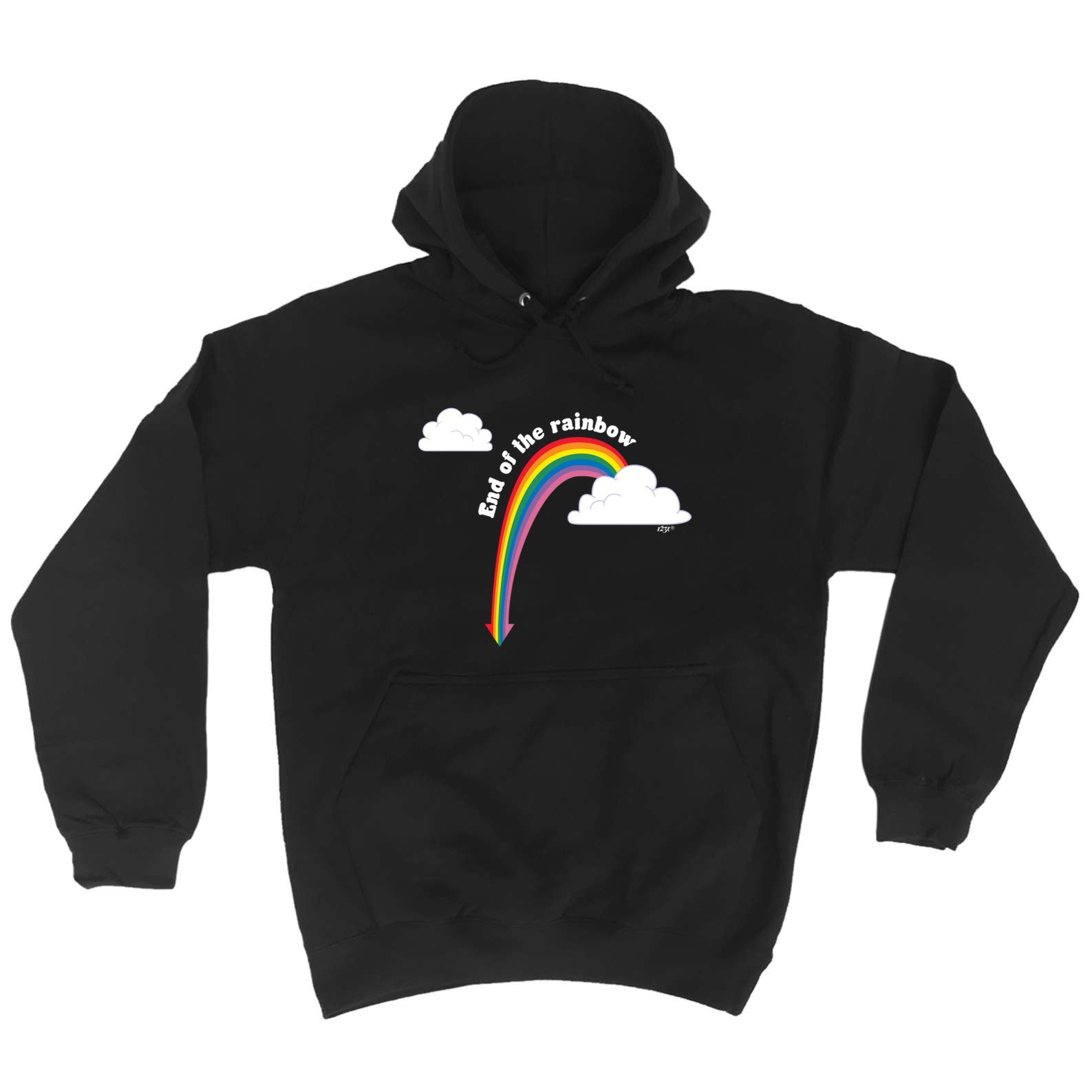 End Of The Rainbow - Funny Hoodies Hoodie