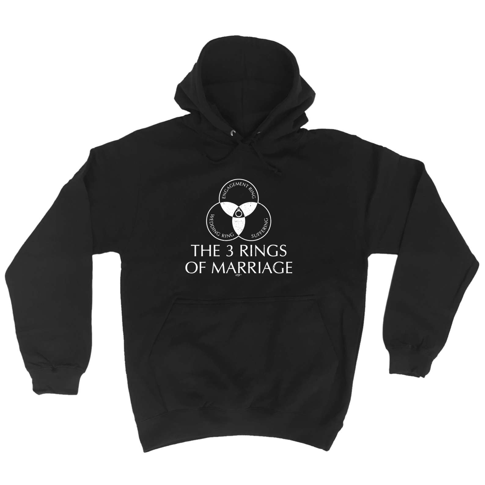The Three Rings Of Marriage - Funny Hoodies Hoodie