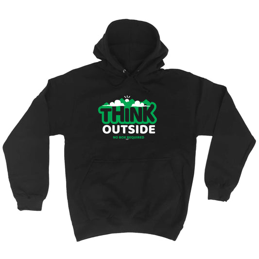 Think Outside No Box Required - Funny Hoodies Hoodie
