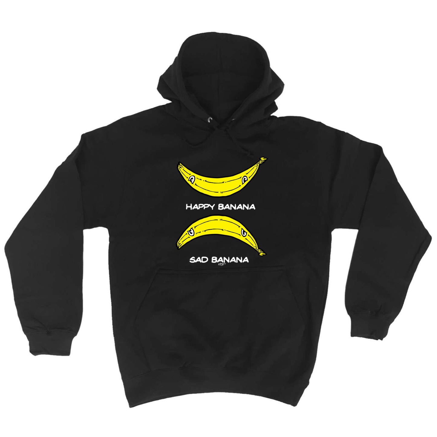Happy Banana Sad Banana - Funny Hoodies Hoodie
