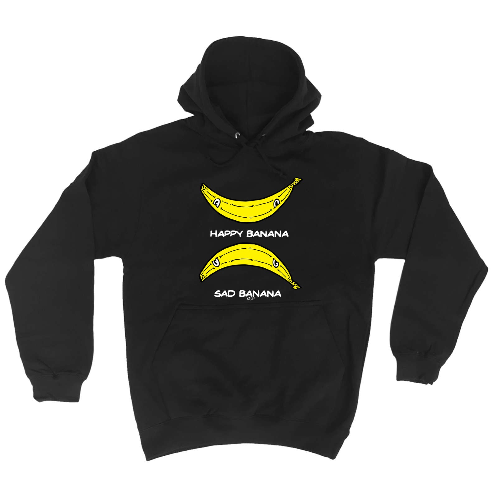 Happy Banana Sad Banana - Funny Hoodies Hoodie