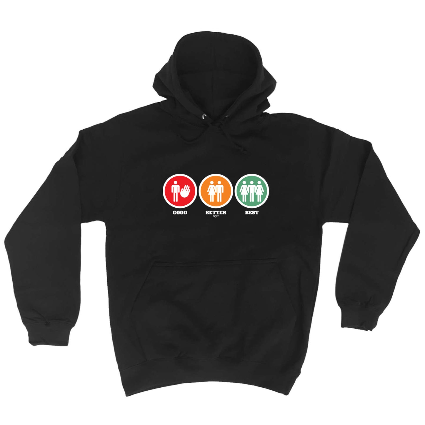Good Better Best Rude - Funny Hoodies Hoodie