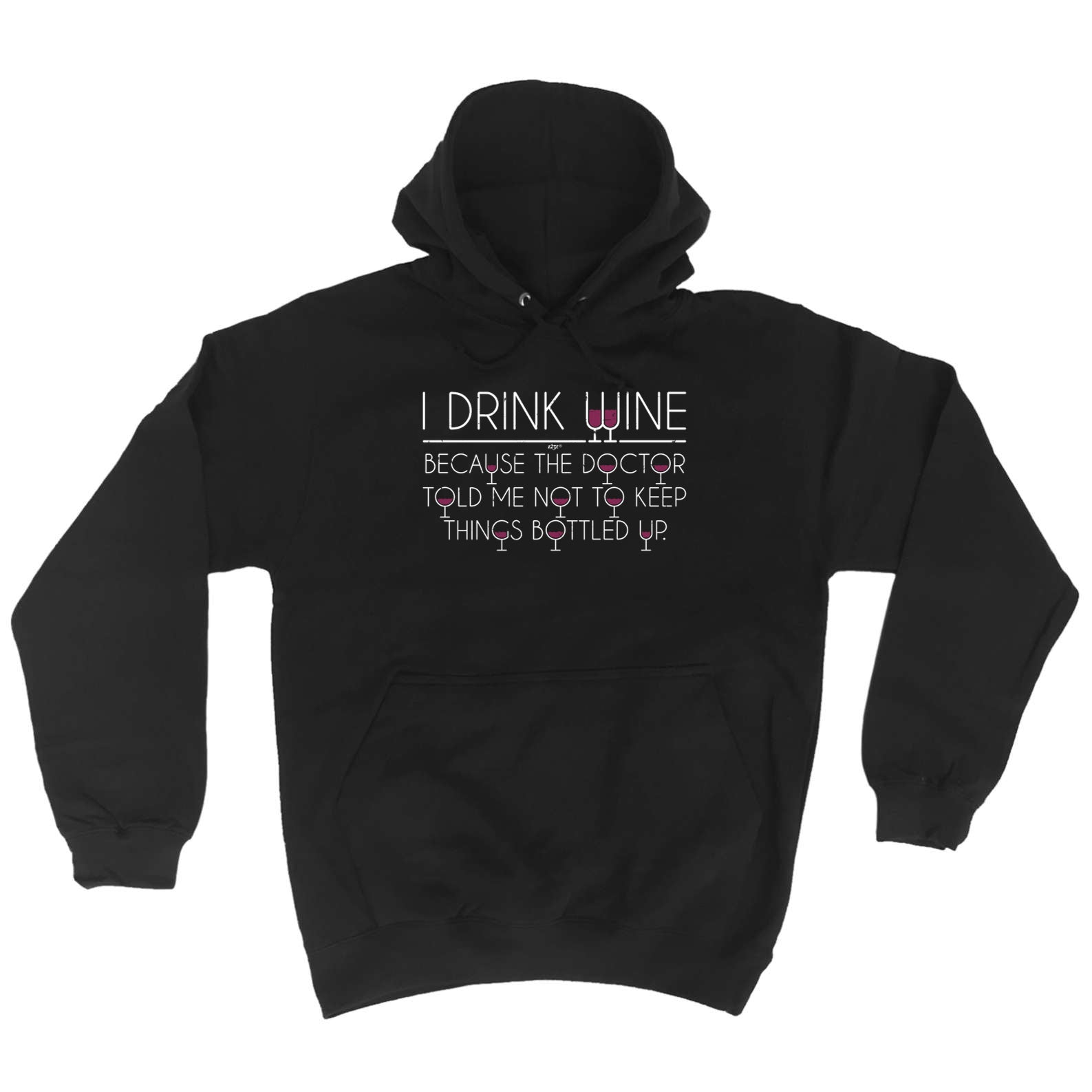 Drink Wine Doctor Bottled Up - Funny Hoodies Hoodie