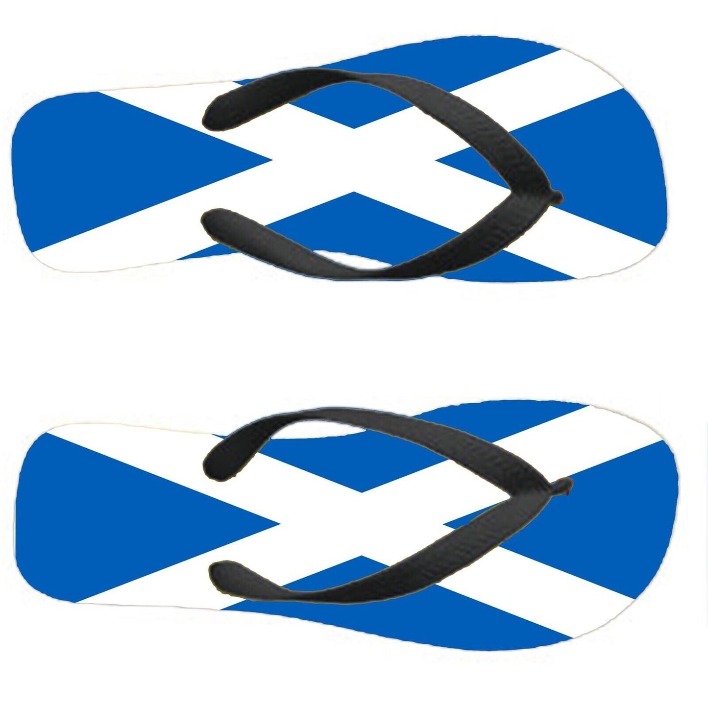 Scotland Flip Flops Thongs Country Flag Nationality Supporter Flags Sandals