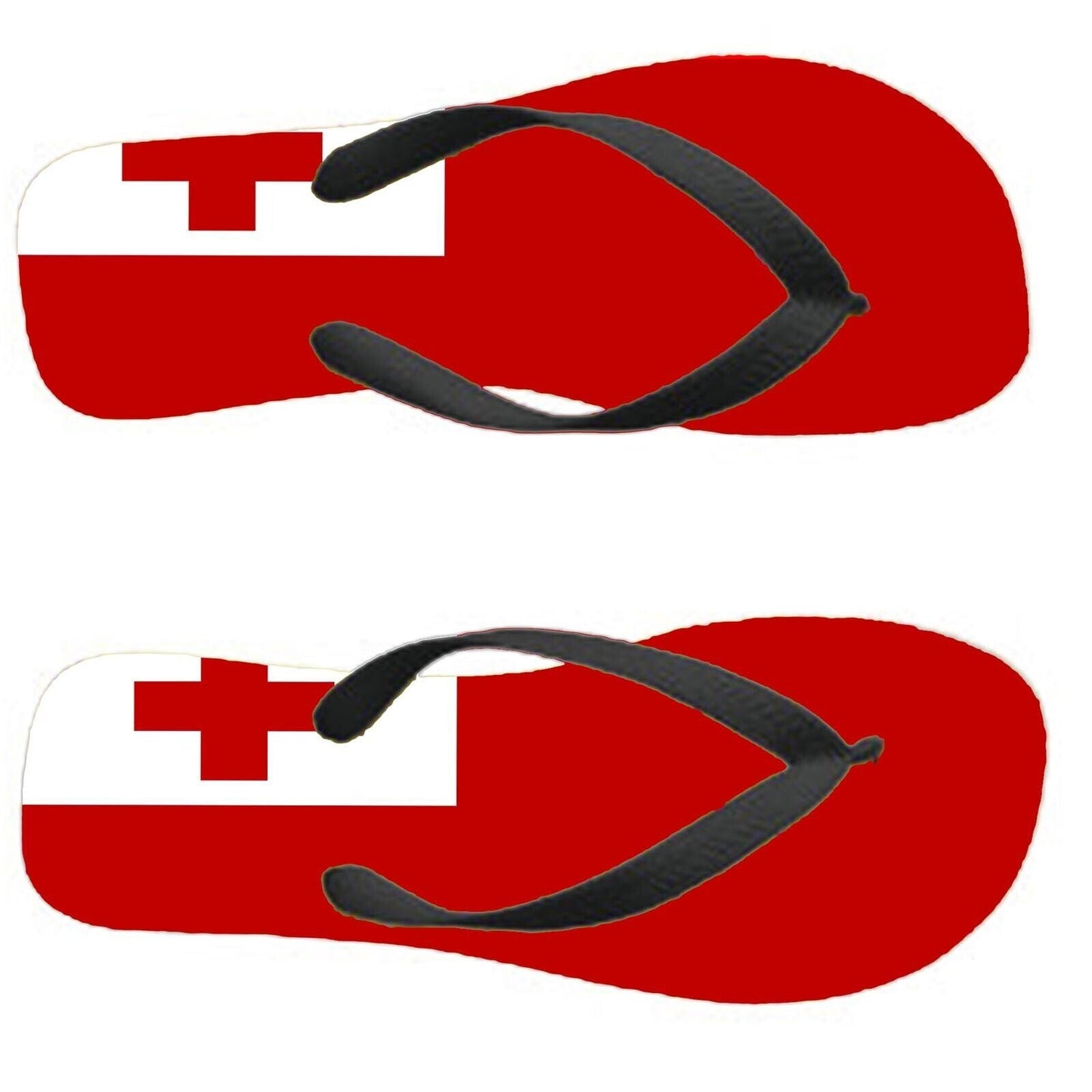 Tonga Flip Flops Thongs Country Flag Nationality Supporter Flags Sandals
