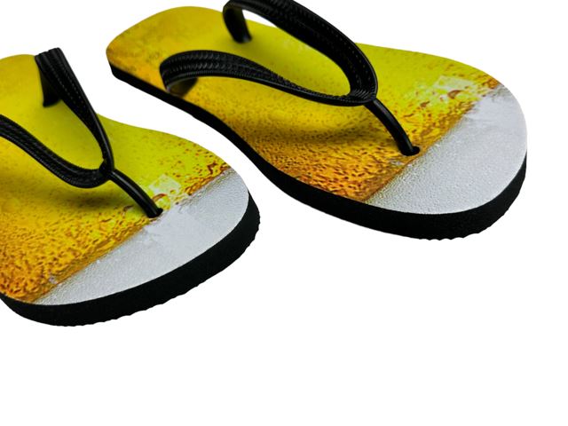 Beer Thongs Flip Flops Funny Summer Shoes Footwear Large Bitter Thong Sandals