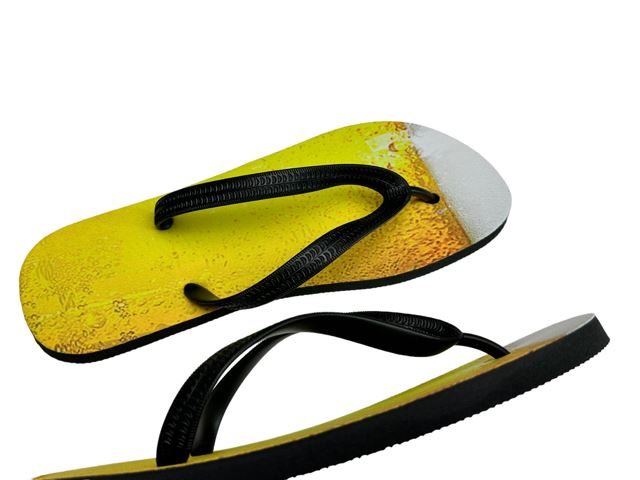 Beer Thongs Flip Flops Funny Summer Shoes Footwear Large Bitter Thong Sandals