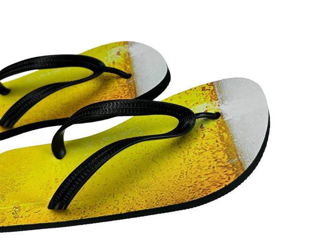 Beer Thongs Flip Flops Funny Summer Shoes Footwear Large Bitter Thong Sandals