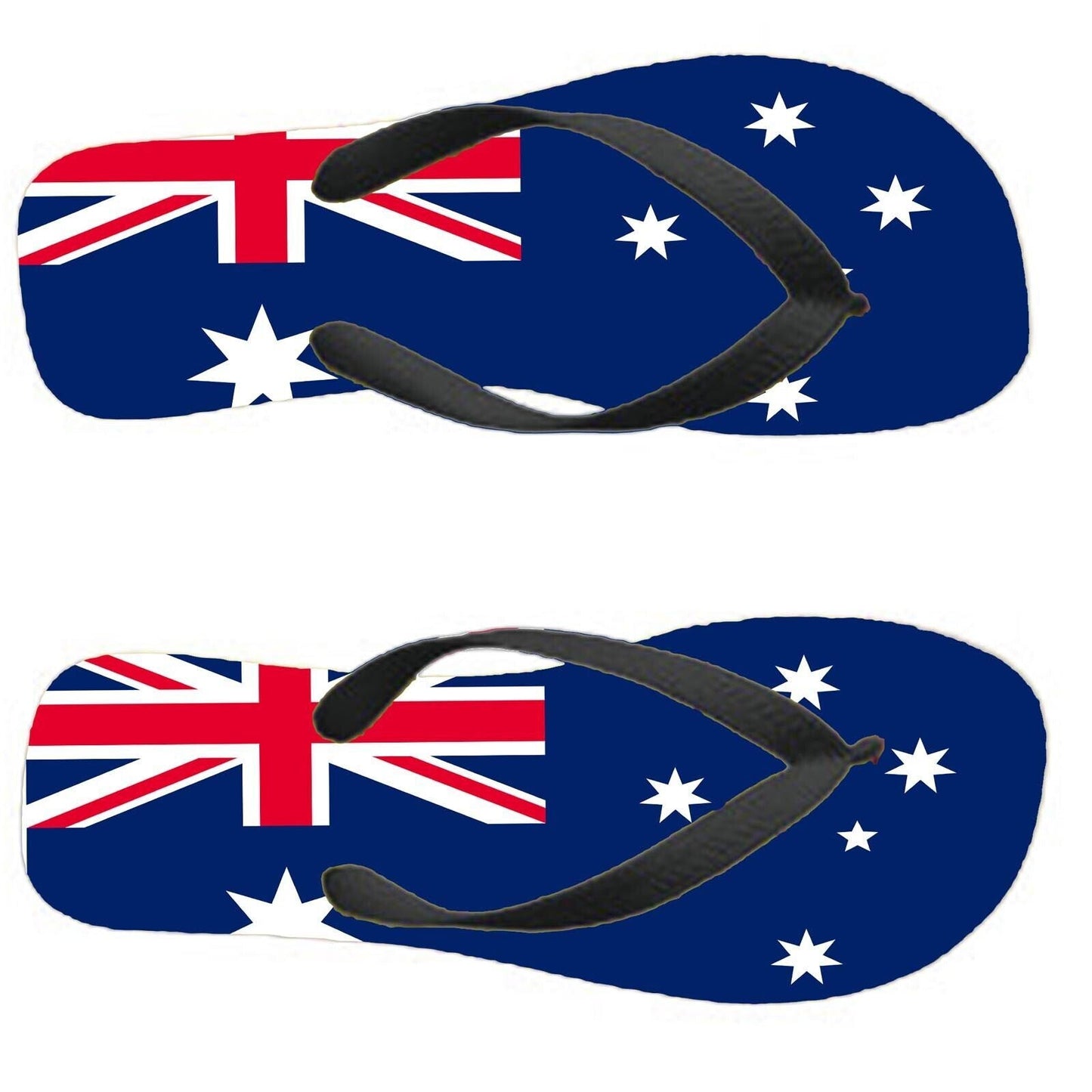 Australia Flip Flops Thongs Country Flag Nationality Supporter Flags Sandals