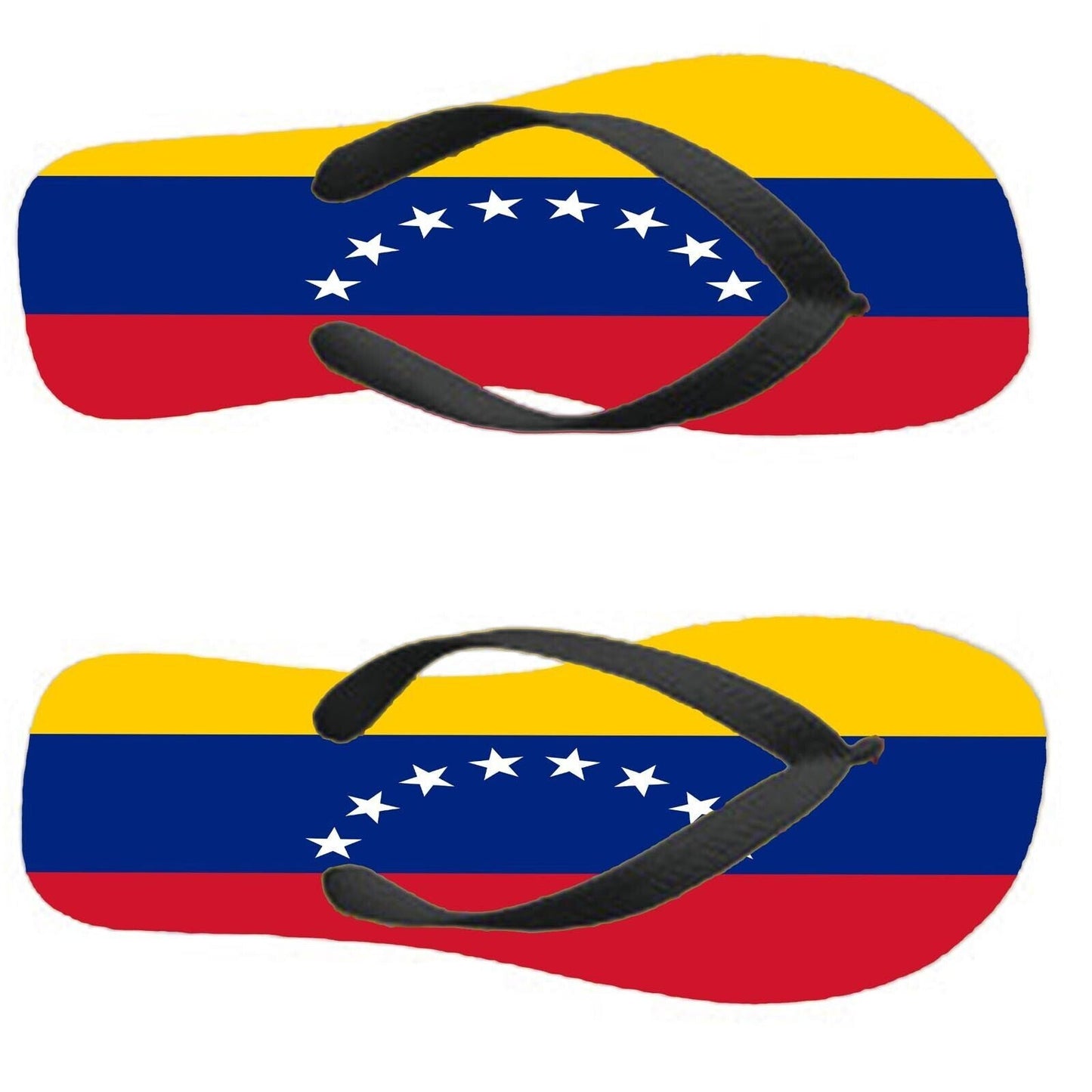 Venezuela Flip Flops Thongs Country Flag Nationality Supporter Flags Sandals