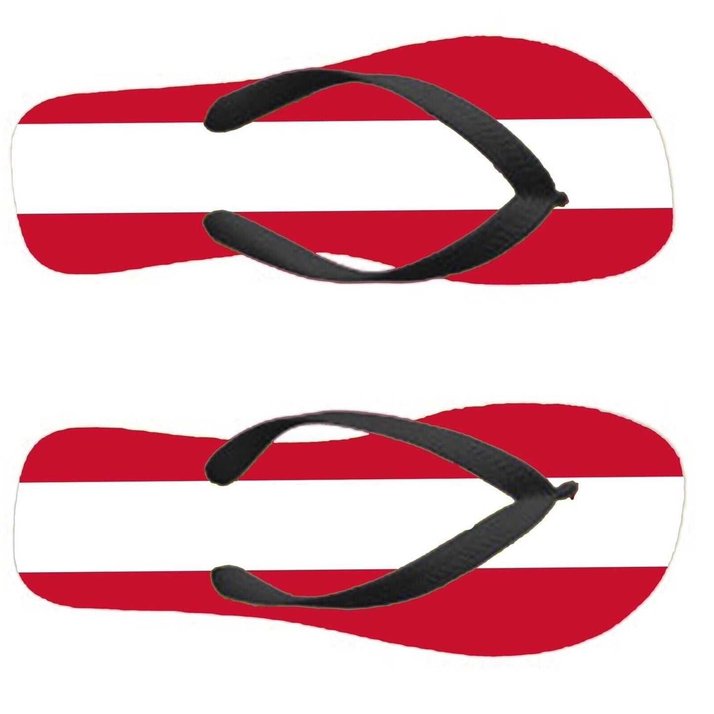 Austria Flip Flops Thongs Country Flag Nationality Supporter Flags Sandals