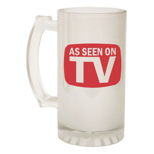 As Seen On TV Celebrity - Novelty Funny Frosted Stein - Gift Boxed