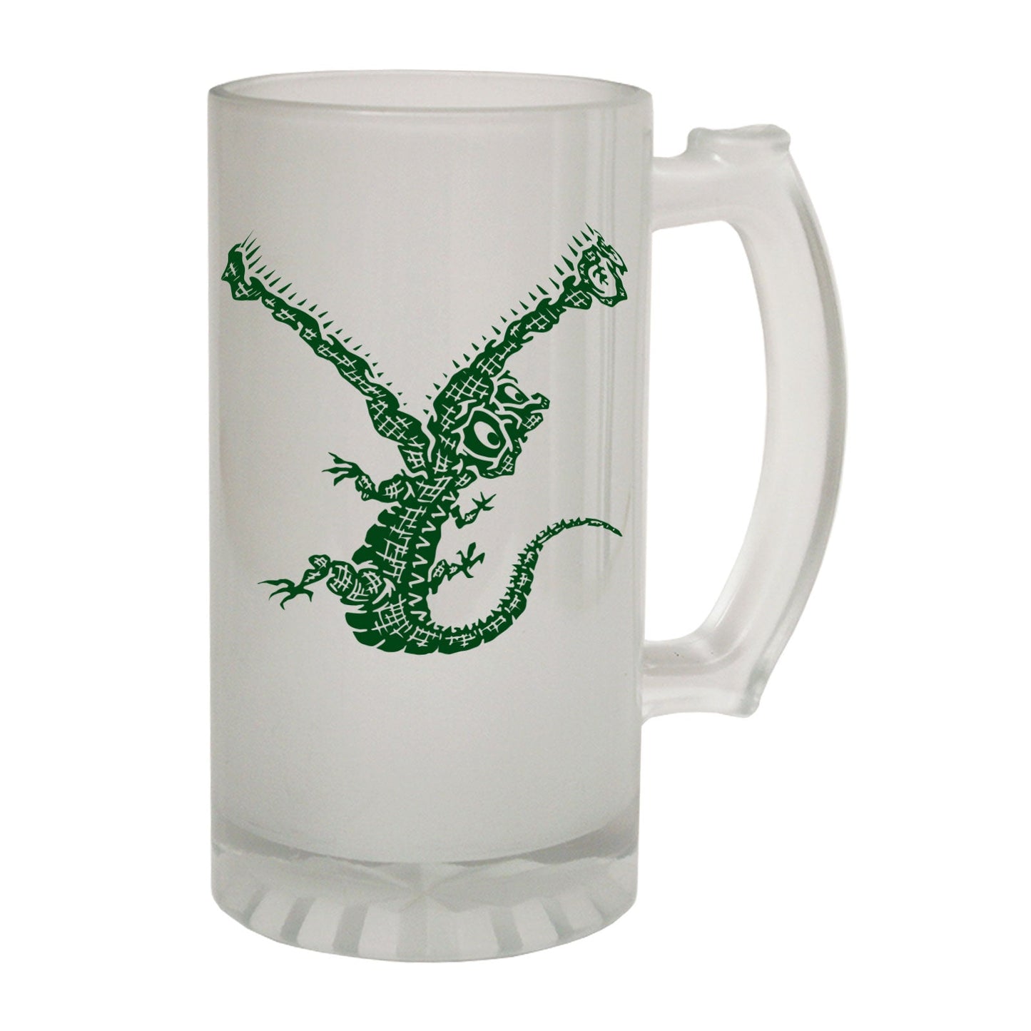 Crocodile Cartoon - Novelty Funny Frosted Stein - Gift Boxed