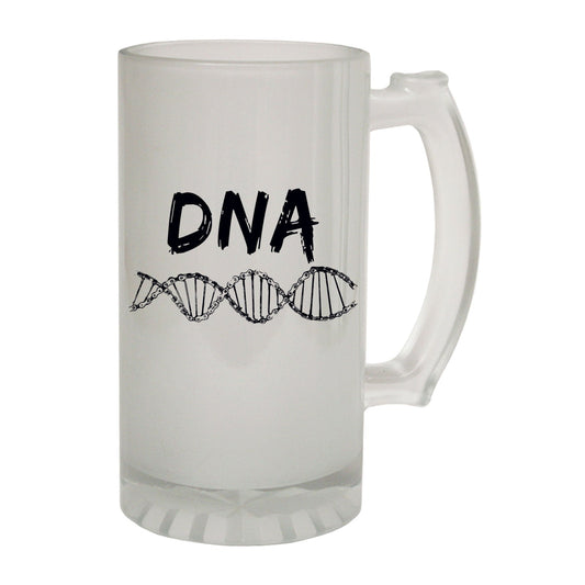 Cycling DNA Cool - Novelty Funny Frosted Stein - Gift Boxed