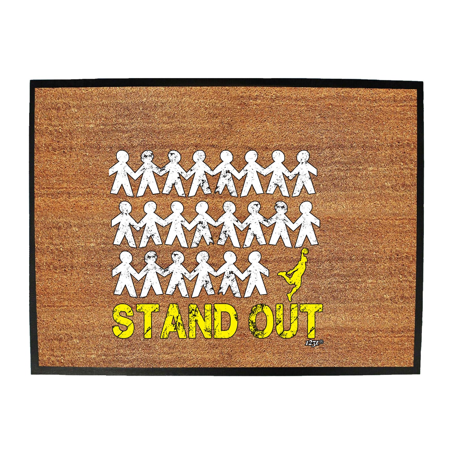 Stand Out Basketball - Funny Novelty Doormat