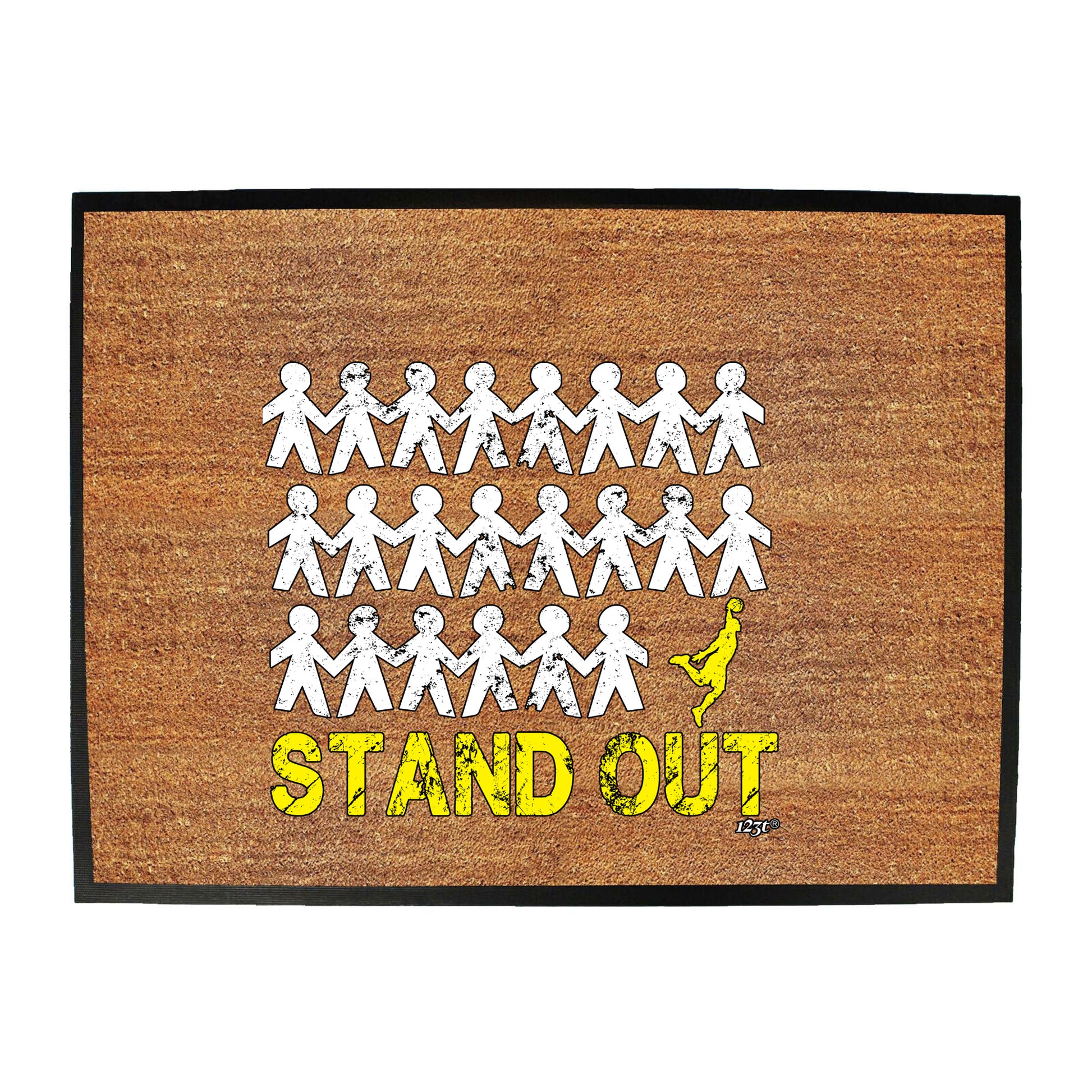 Stand Out Basketball - Funny Novelty Doormat