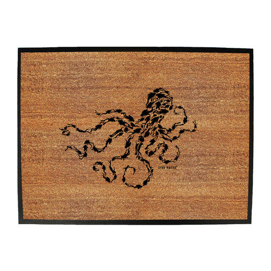 Ow Octopus Diver - Funny Novelty Doormat