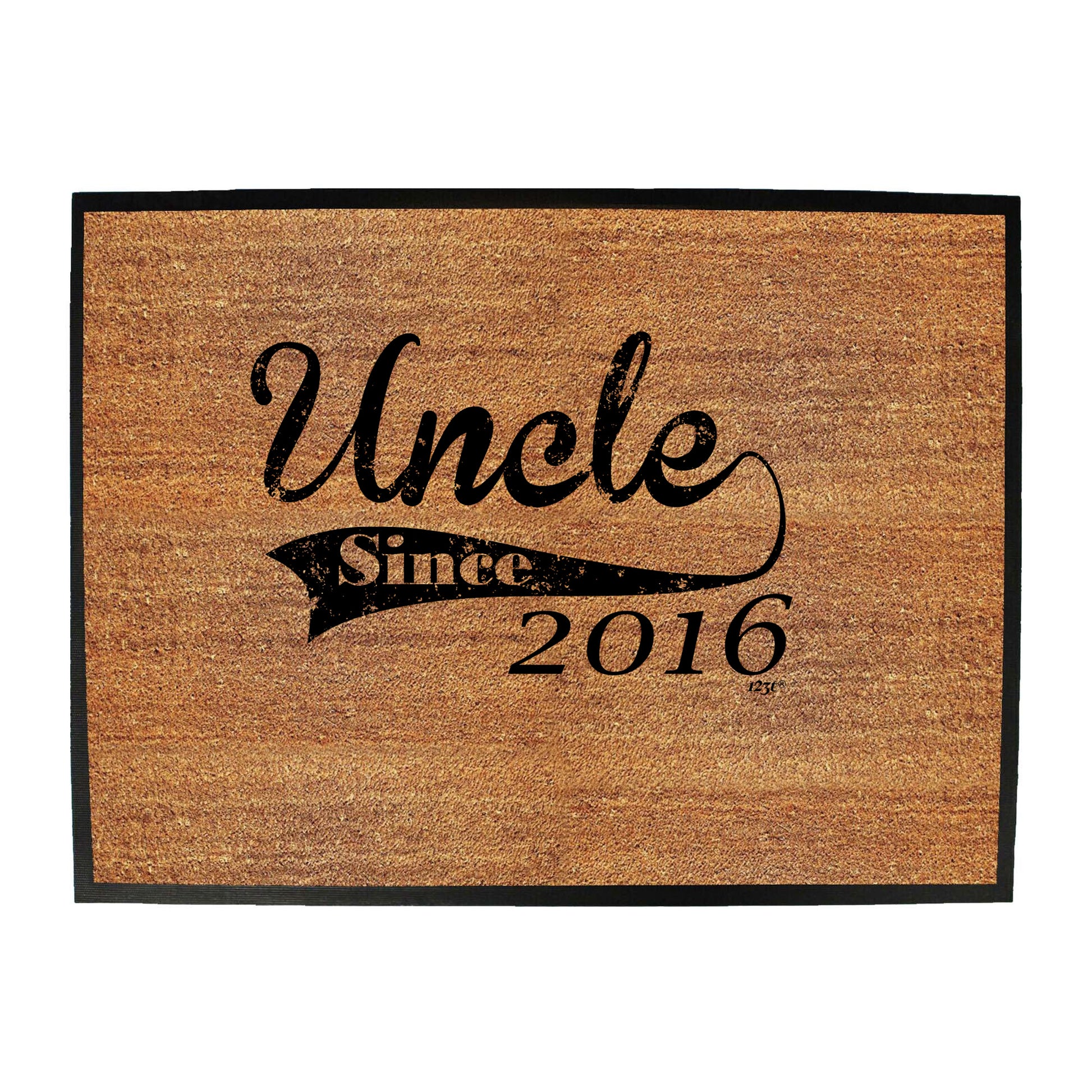 Uncle Since 2016 - Funny Novelty Doormat
