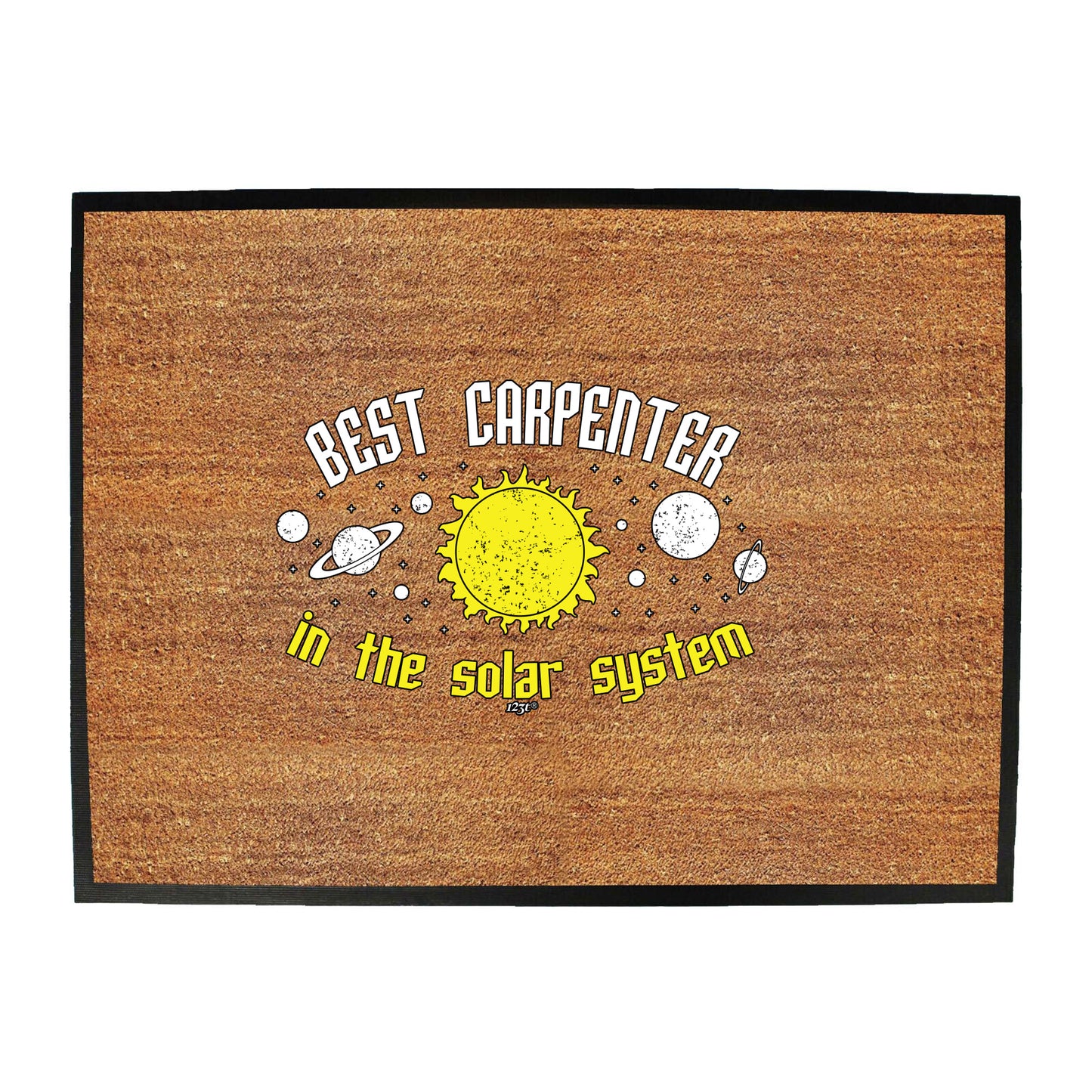 Best Carpenter Solar System - Funny Novelty Doormat