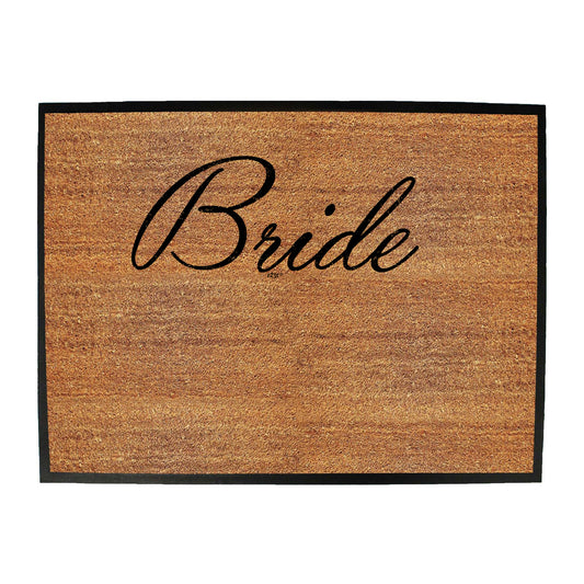 Bride Married - Funny Novelty Doormat