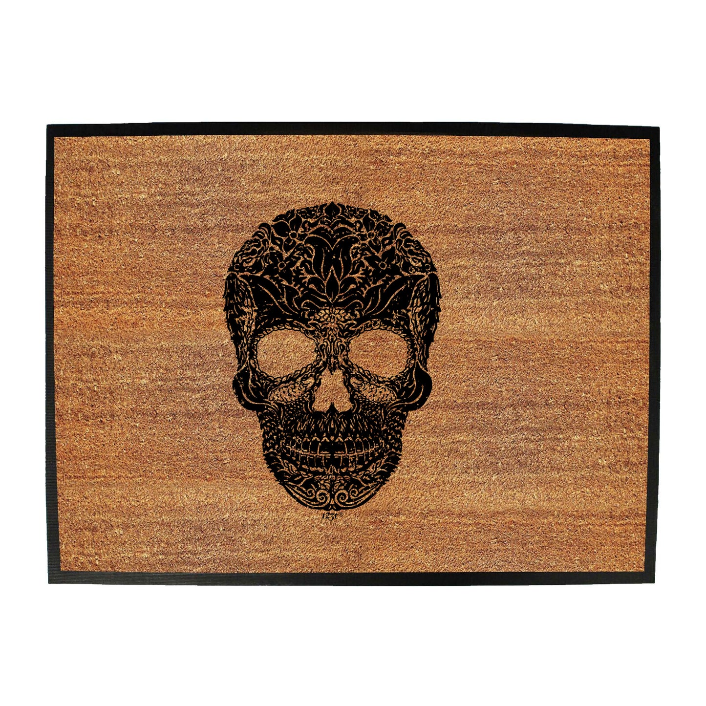 Artistic Skull - Funny Novelty Doormat