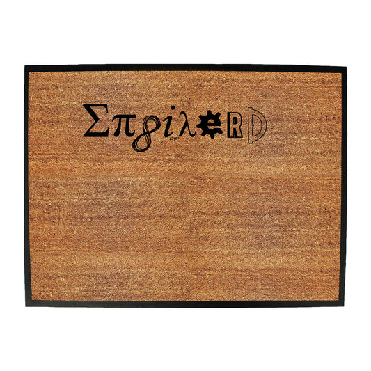 Enginerd - Funny Novelty Doormat