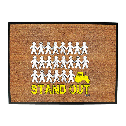 Stand Out Tractor - Funny Novelty Doormat