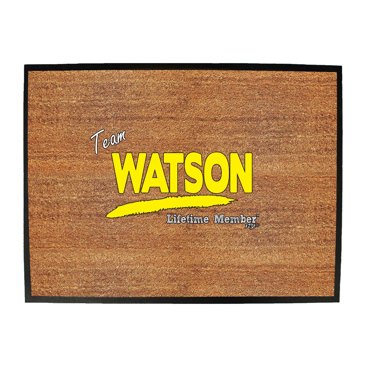 Watson V1 Lifetime Member - Funny Novelty Doormat