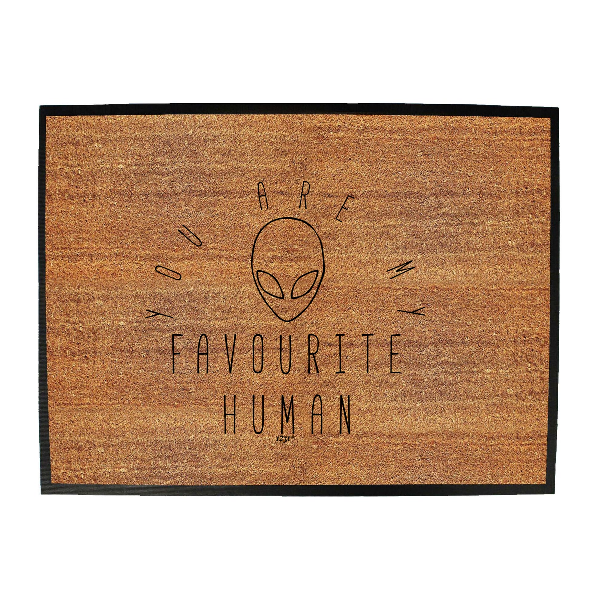 You Are My Favourite Human - Funny Novelty Doormat