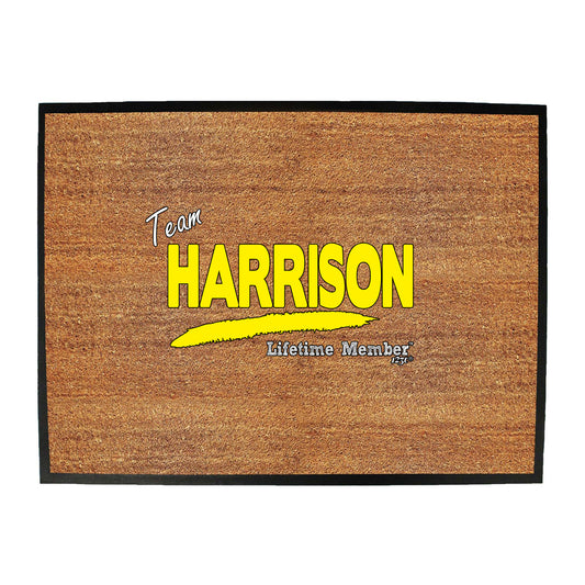 Harrison V1 Lifetime Member - Funny Novelty Doormat