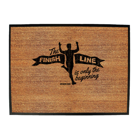 Pb Finish Line - Funny Novelty Doormat