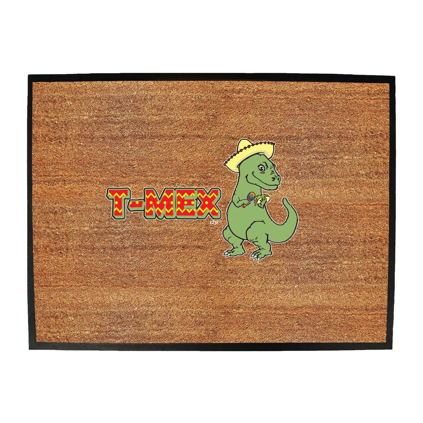 Tmex T Rex Dinosaur - Funny Novelty Doormat