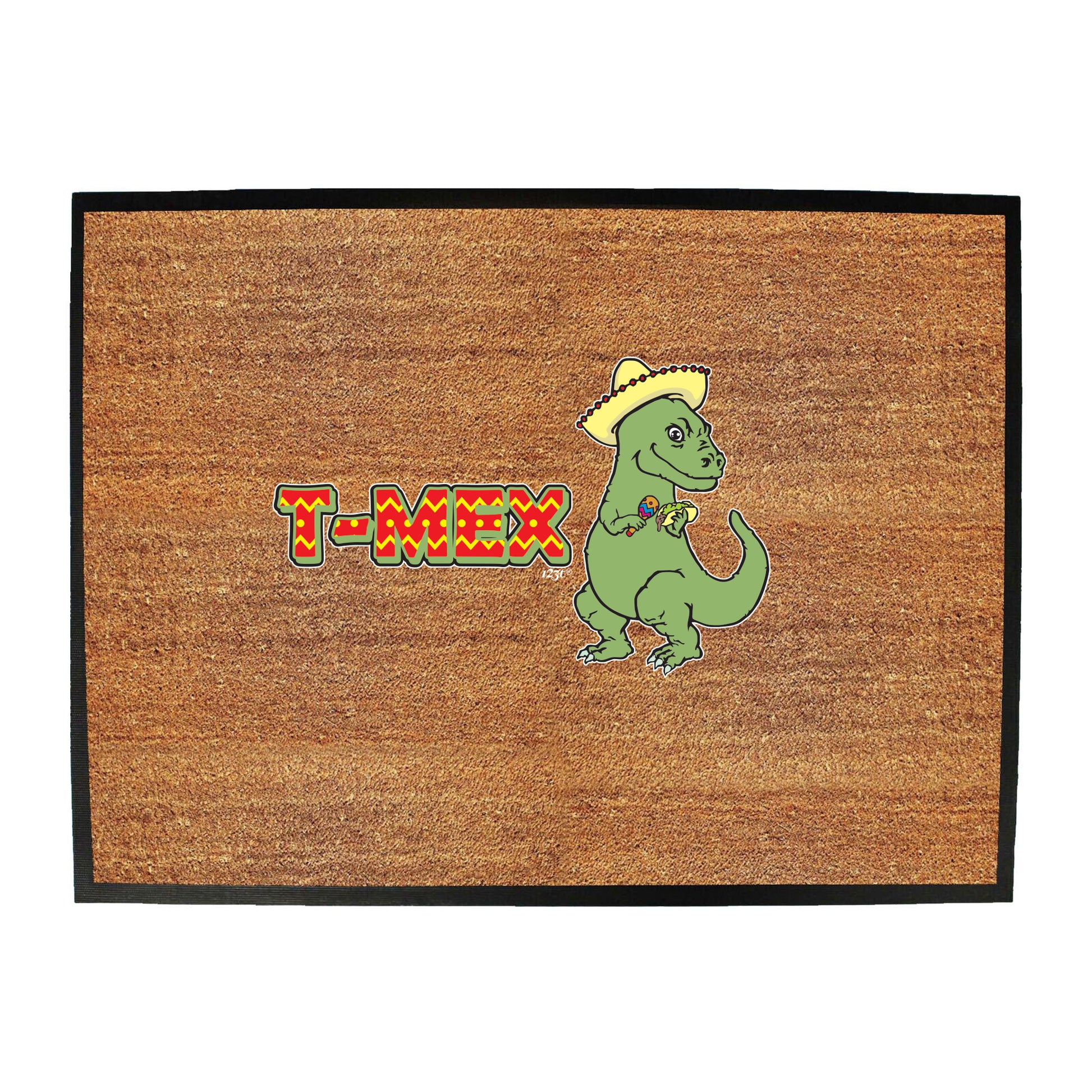 Tmex T Rex Dinosaur - Funny Novelty Doormat