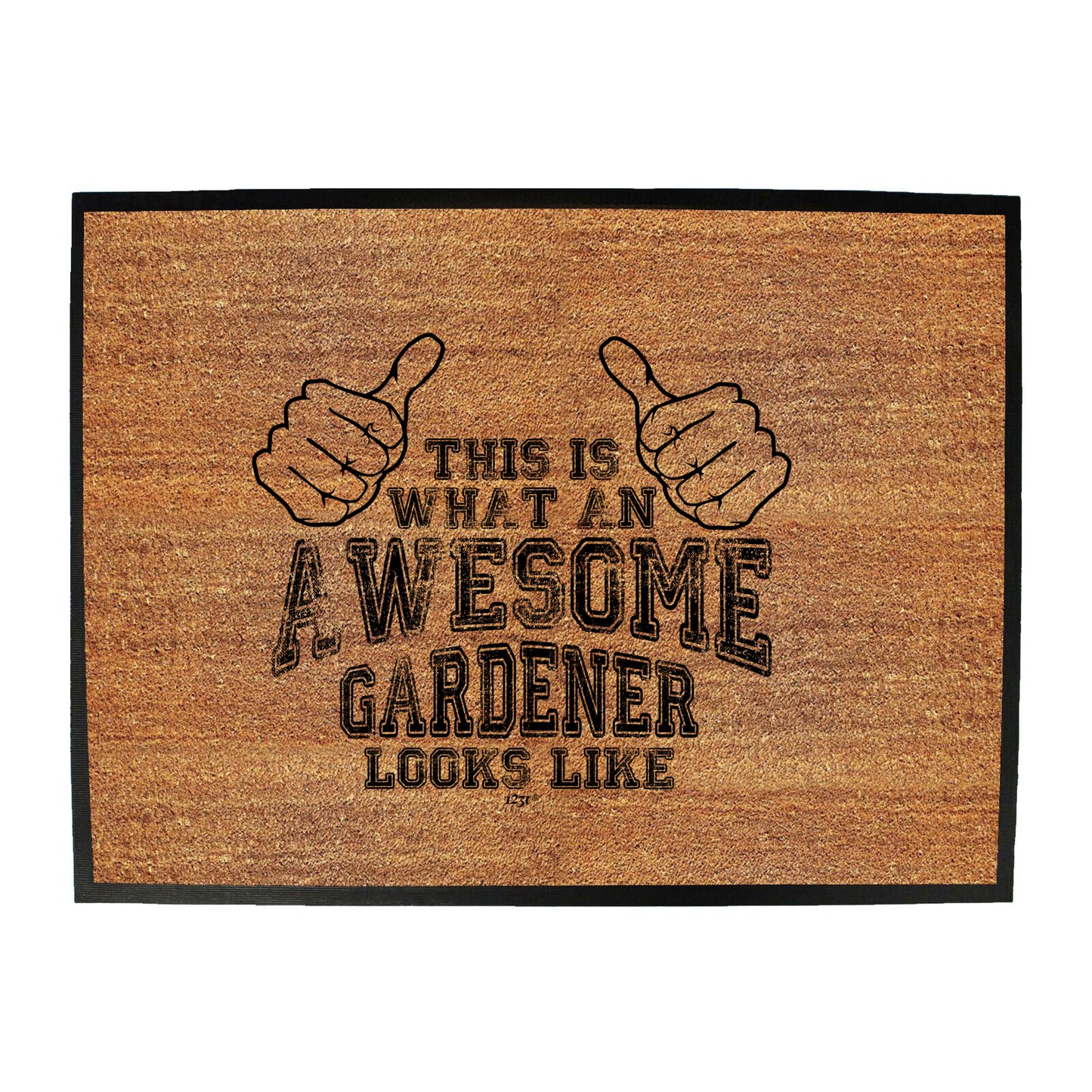 This Is What Awesome Gardener - Funny Novelty Doormat