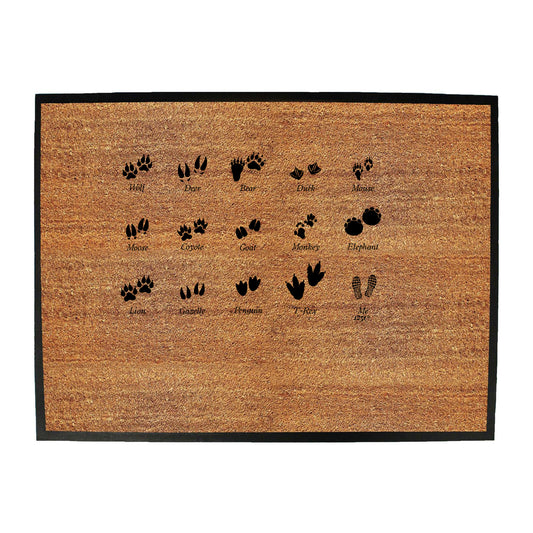 Footprints - Funny Novelty Doormat