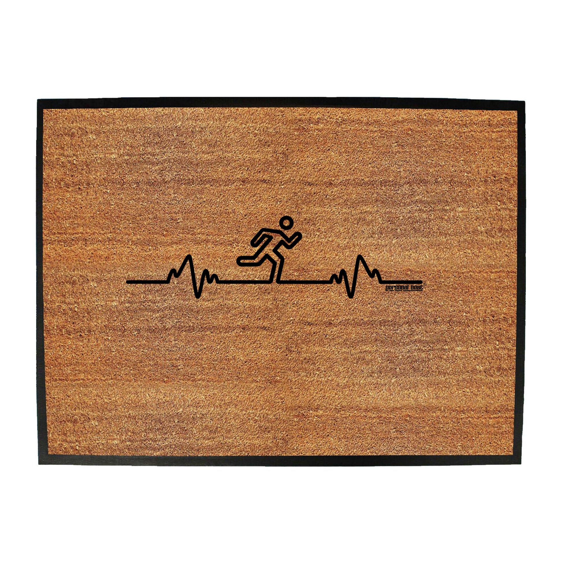 Pb Running Pulse - Funny Novelty Doormat