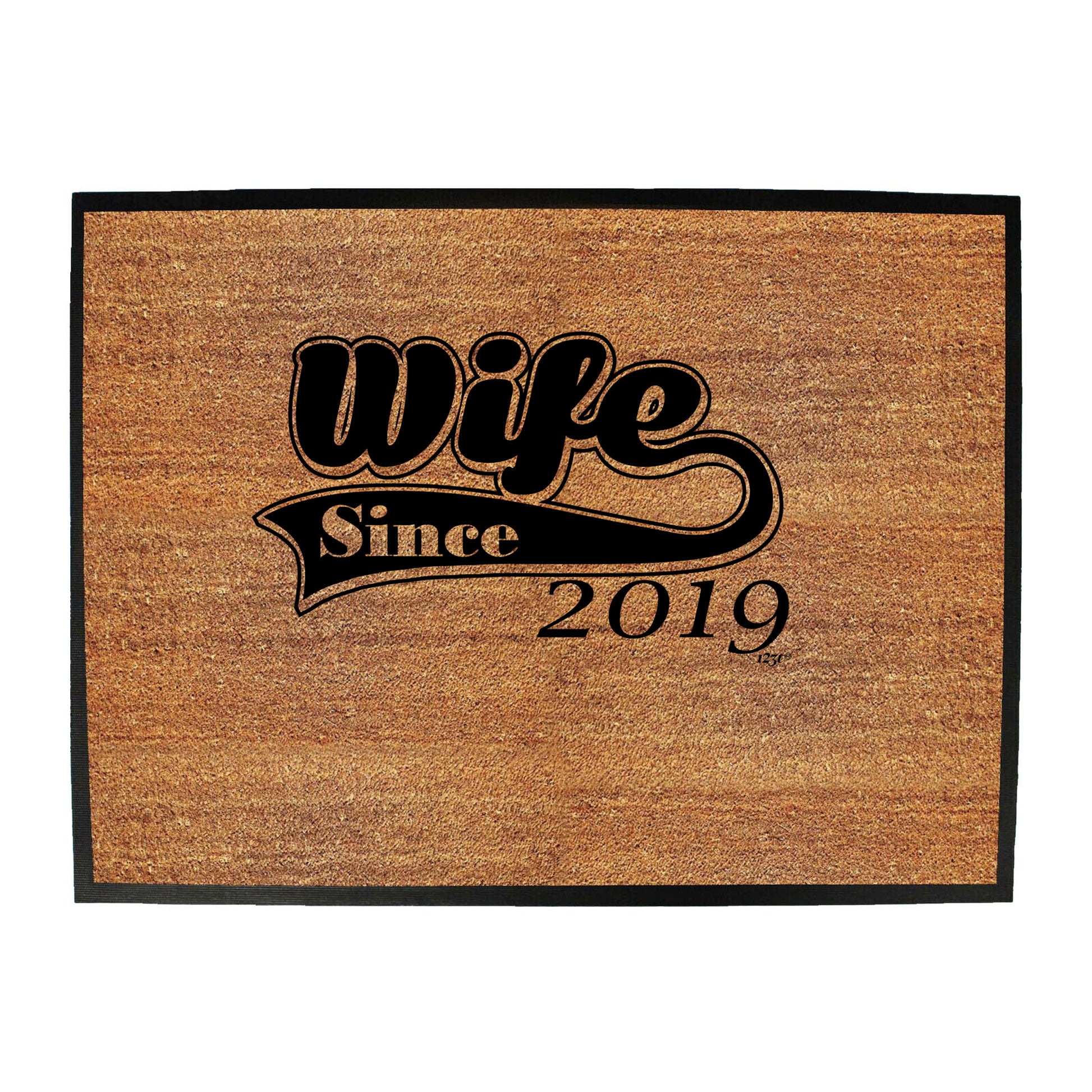 Wife Since 2019 - Funny Novelty Doormat