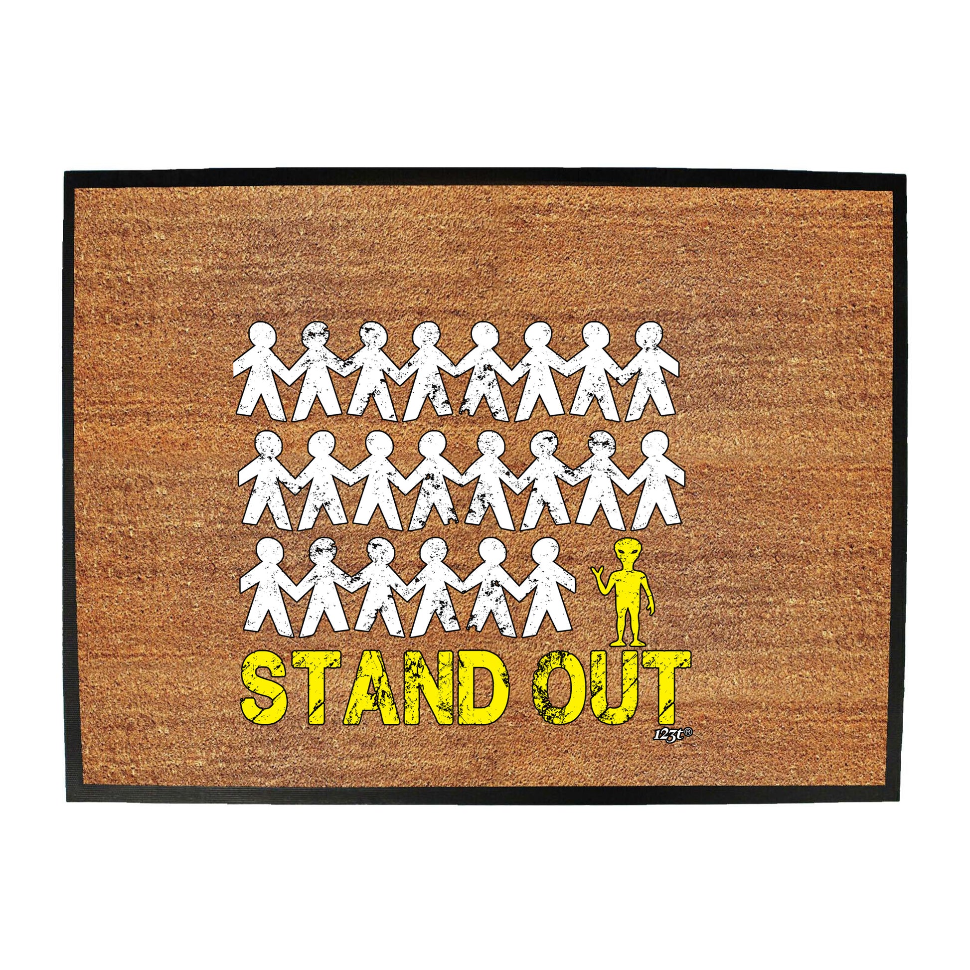 Stand Out Alien - Funny Novelty Doormat
