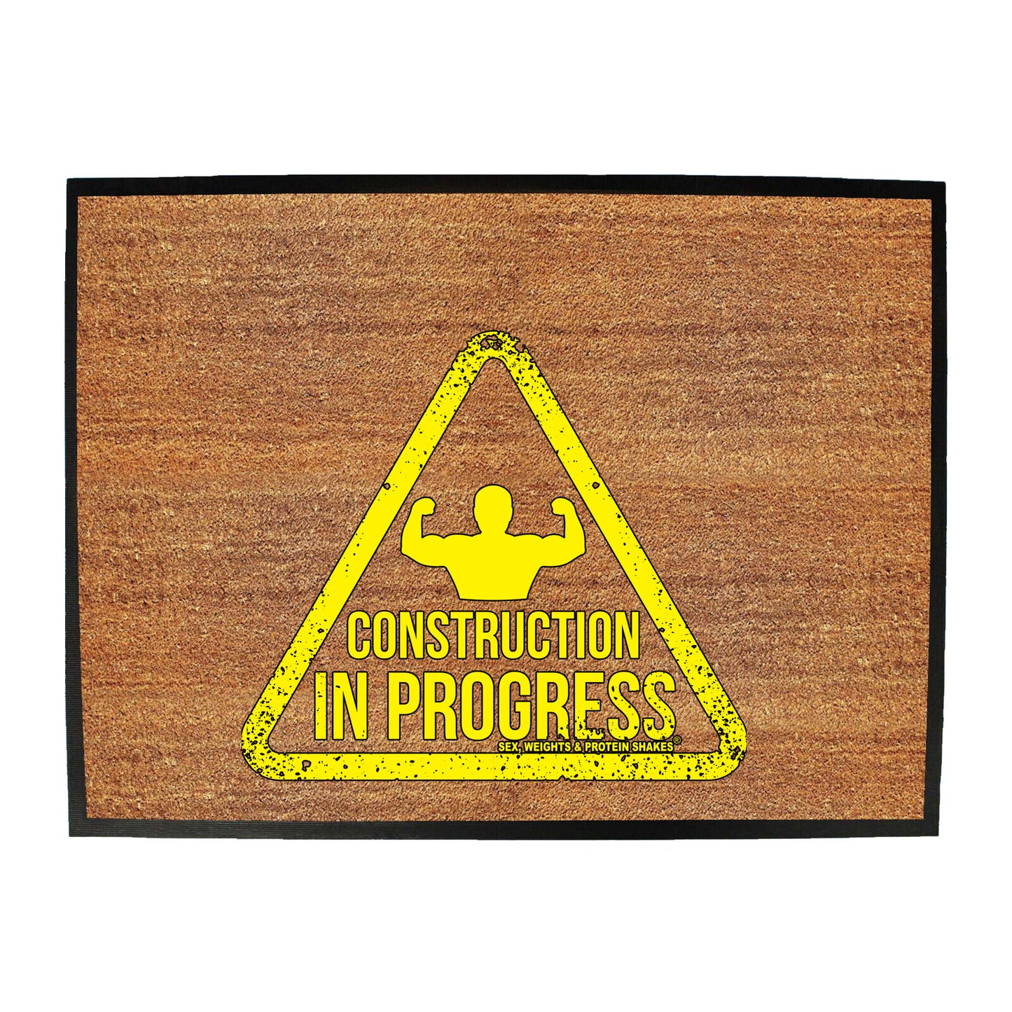 Swps Construction In Progress - Funny Novelty Doormat