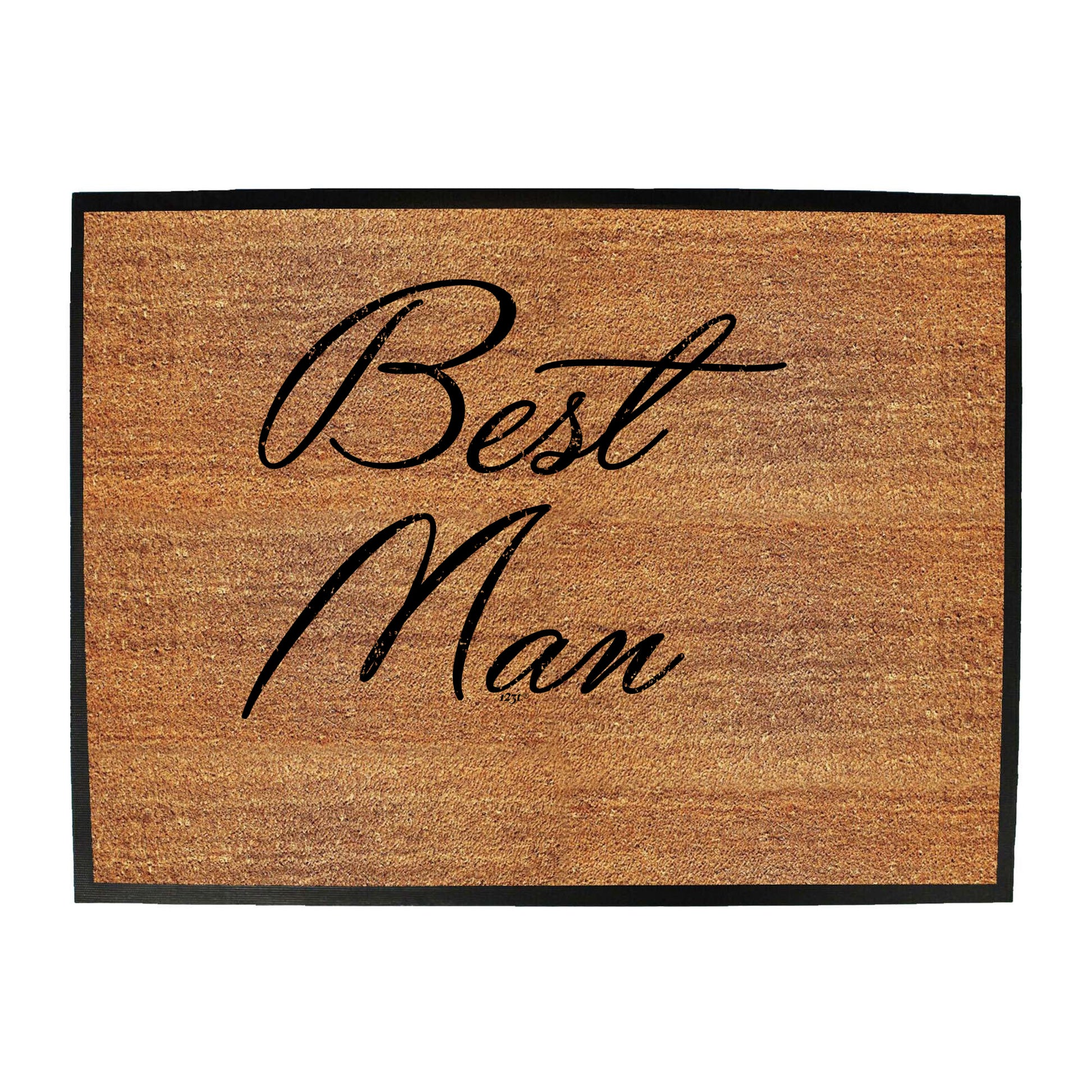 Best Man Married - Funny Novelty Doormat