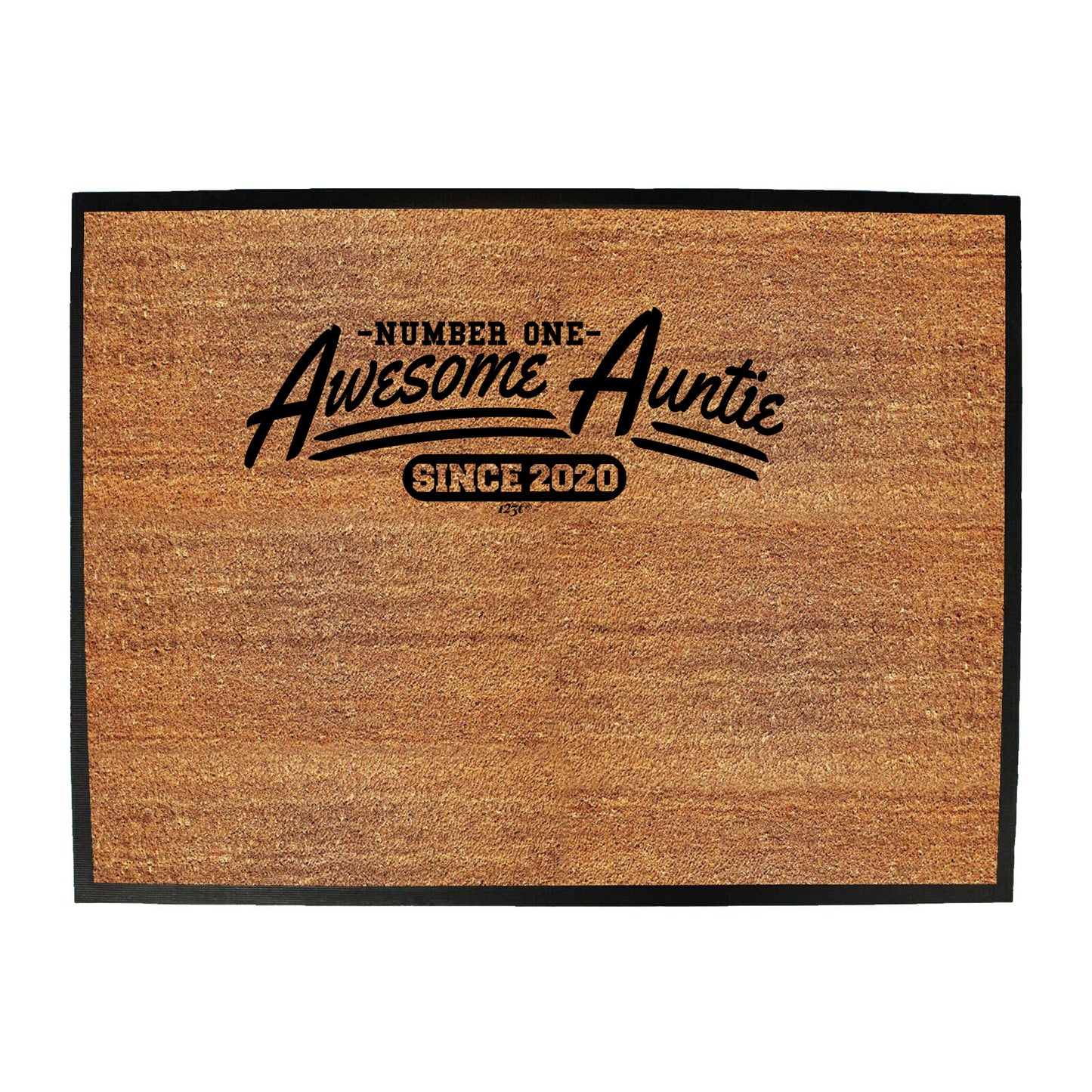 2020 Awesome Auntie Since - Funny Novelty Doormat