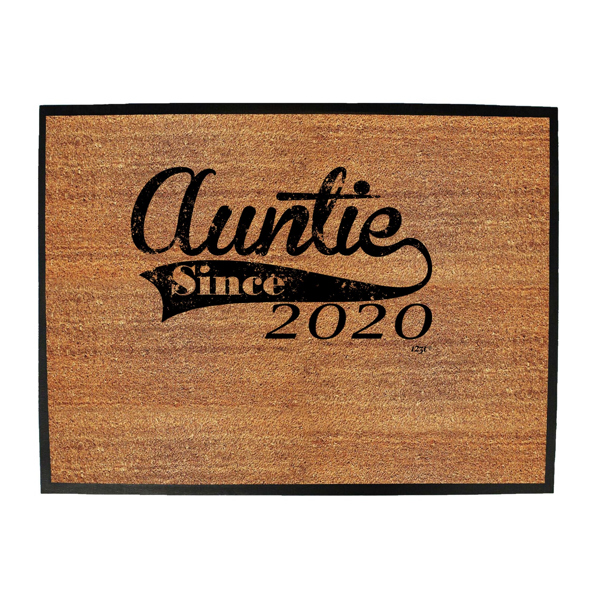 Auntie Since 2020 - Funny Novelty Doormat