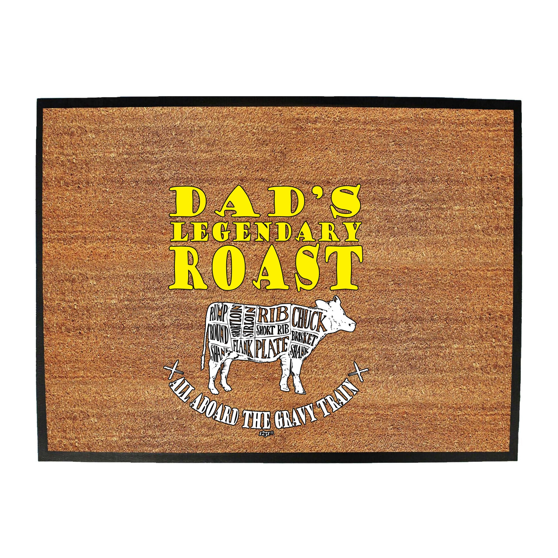 Dad Legendary Roast - Funny Novelty Doormat