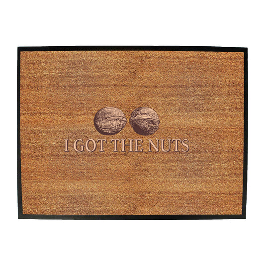 Got The Nuts Poker - Funny Novelty Doormat