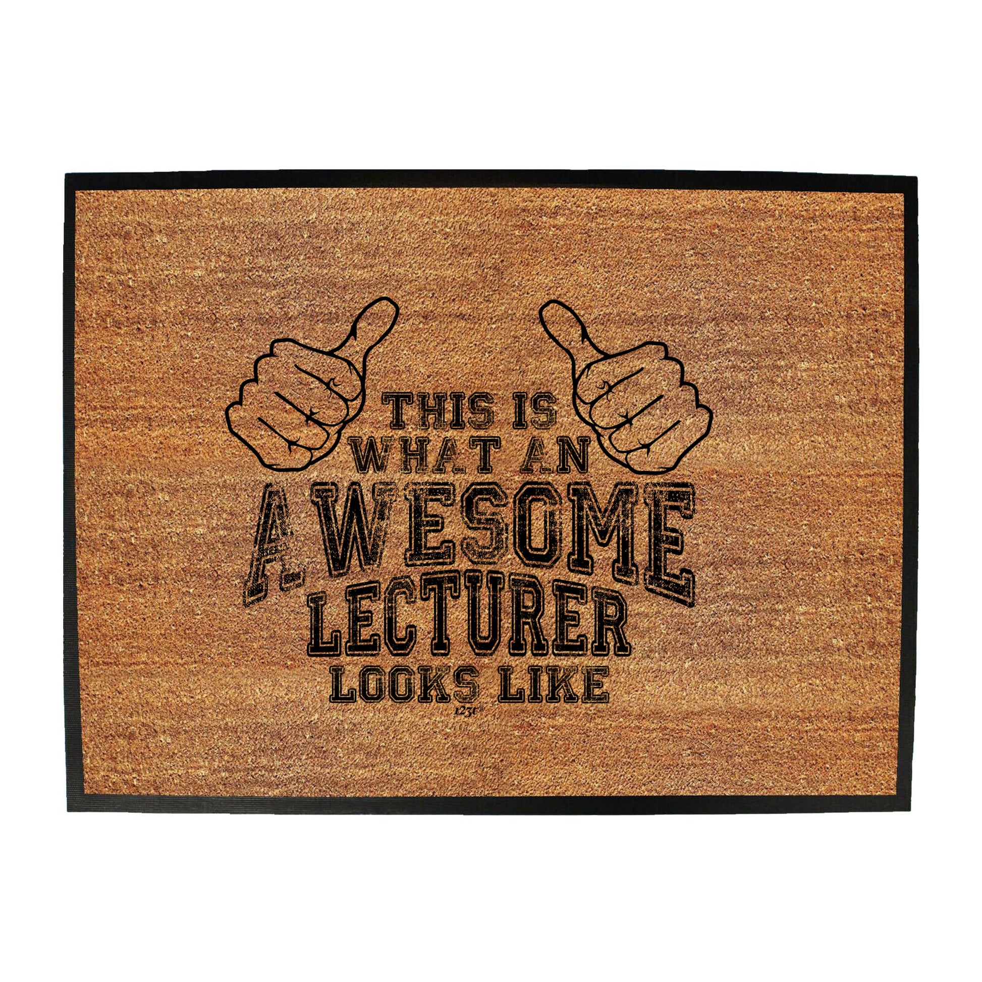 This Is What Awesome Lecturer - Funny Novelty Doormat