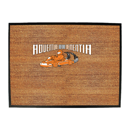 Go Kart Adventure Before - Funny Novelty Doormat