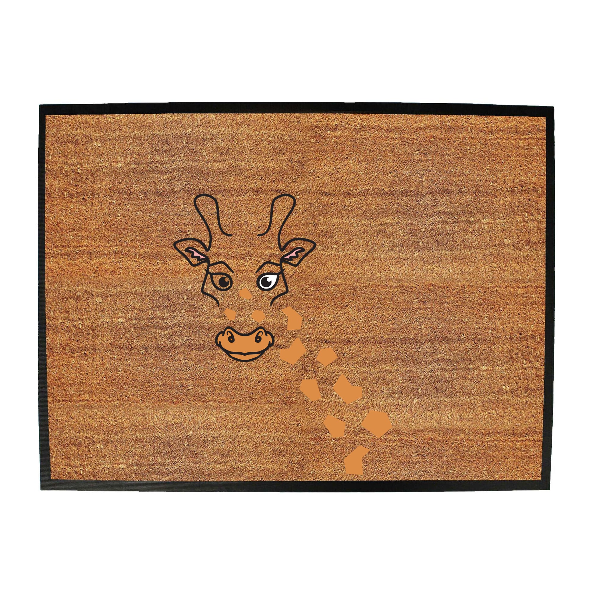 Giraffe Animal Face Ani Mates - Funny Novelty Doormat