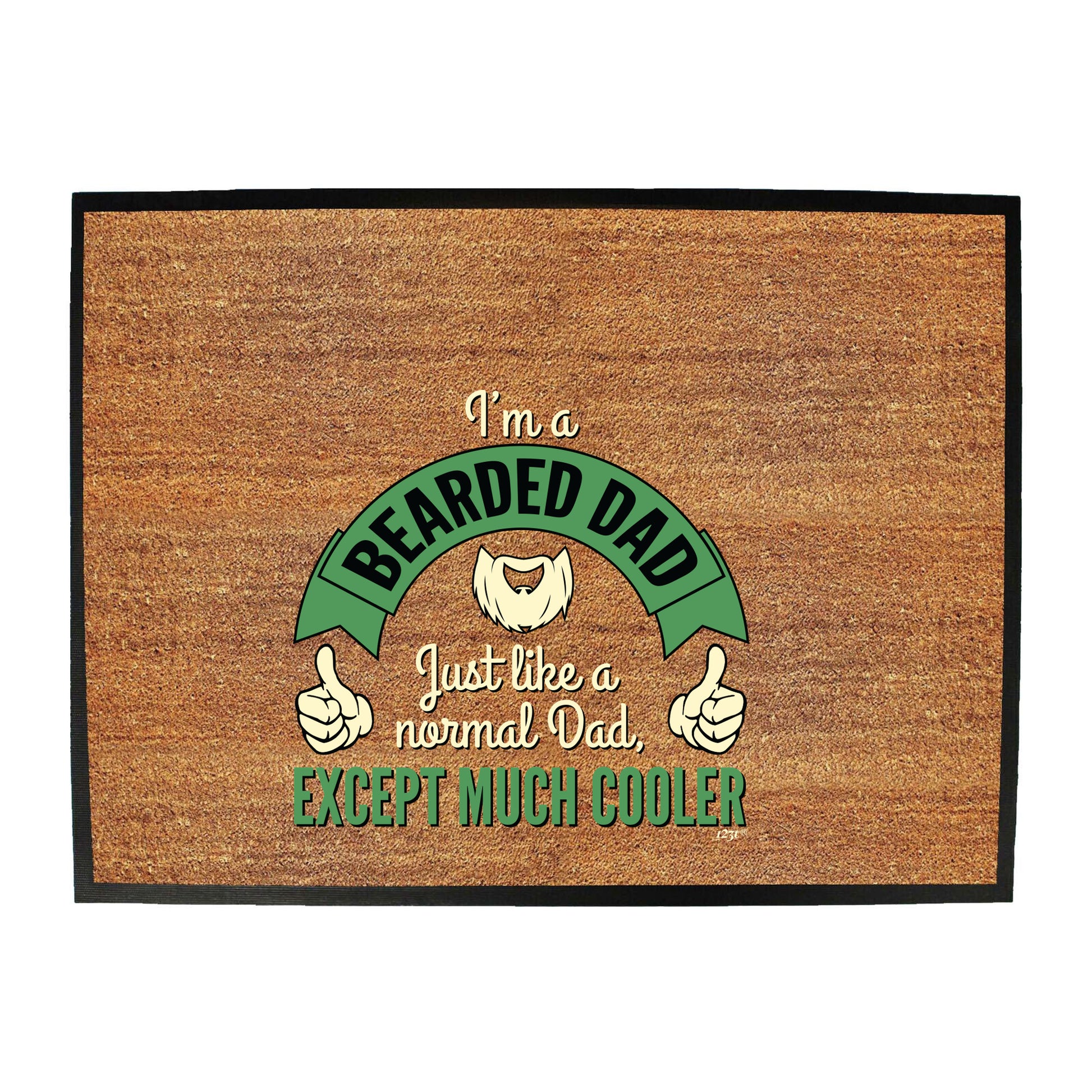 Im A Bearded Dad - Funny Novelty Doormat