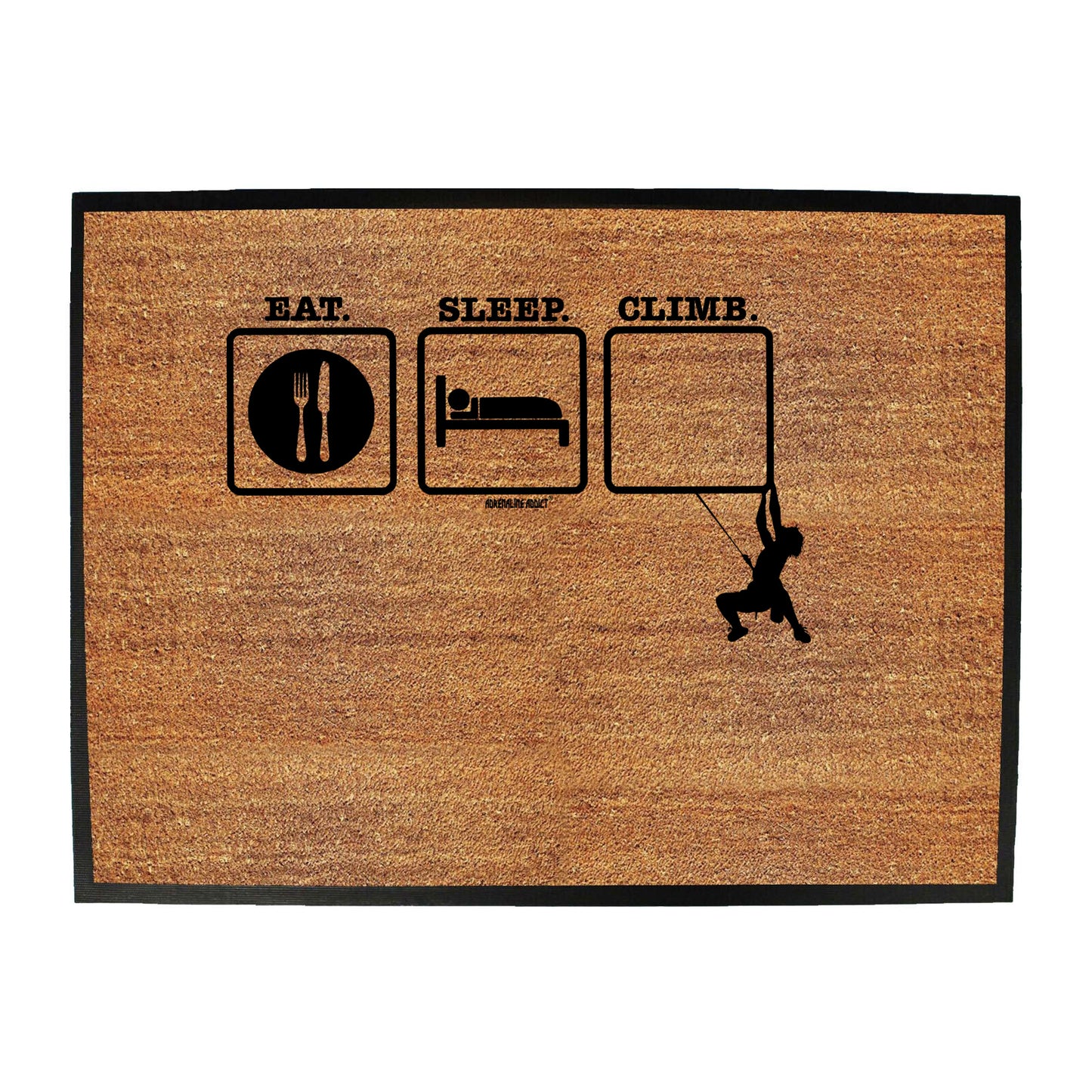 Aa Eat Sleep Climb 1 - Funny Novelty Doormat