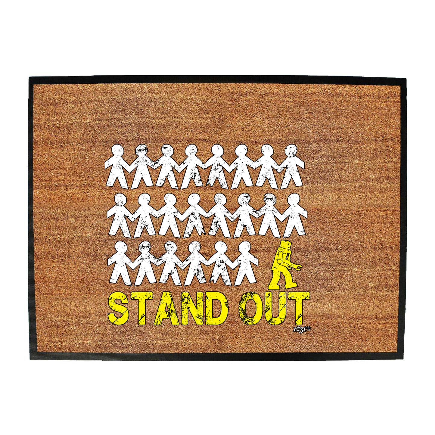 Stand Out Robot - Funny Novelty Doormat